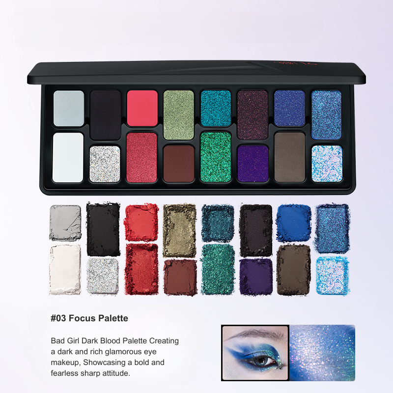 CHEERYEP(QIANYAN) True16 Color Eyeshadow Palette