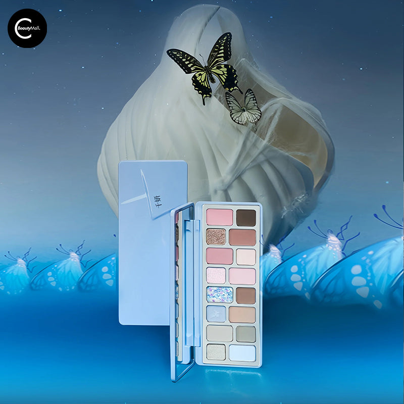 CHEERYEP (QIANYAN) 16-Color Natural Star Eye Shadow Palette - 16#Dreamcatcher