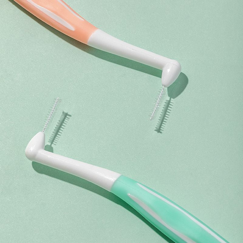 40 Counts Angle Interdental Brushes Between Teeth