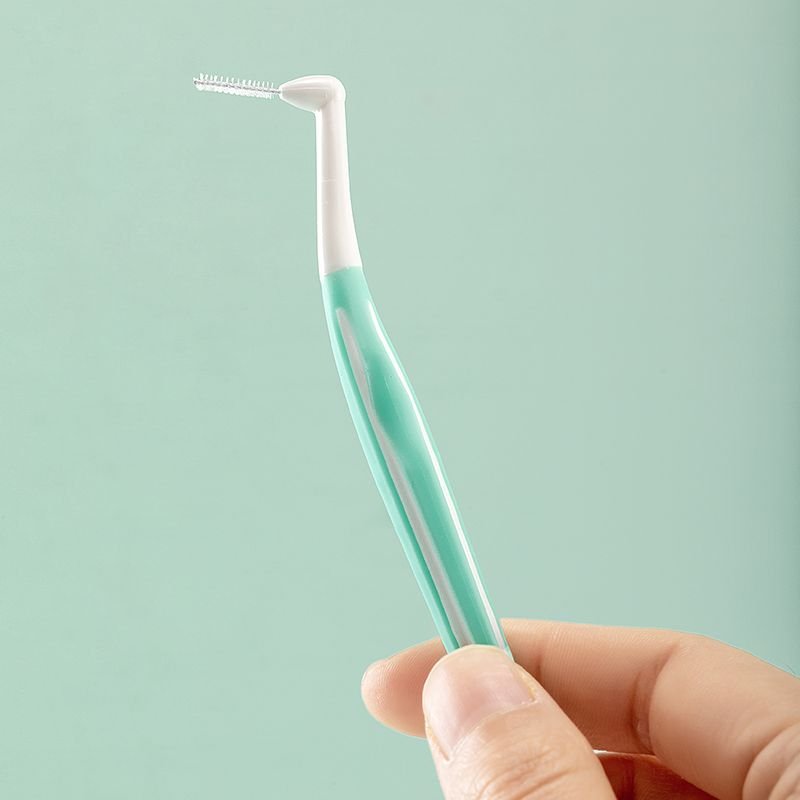 40 Counts Angle Interdental Brushes Between Teeth