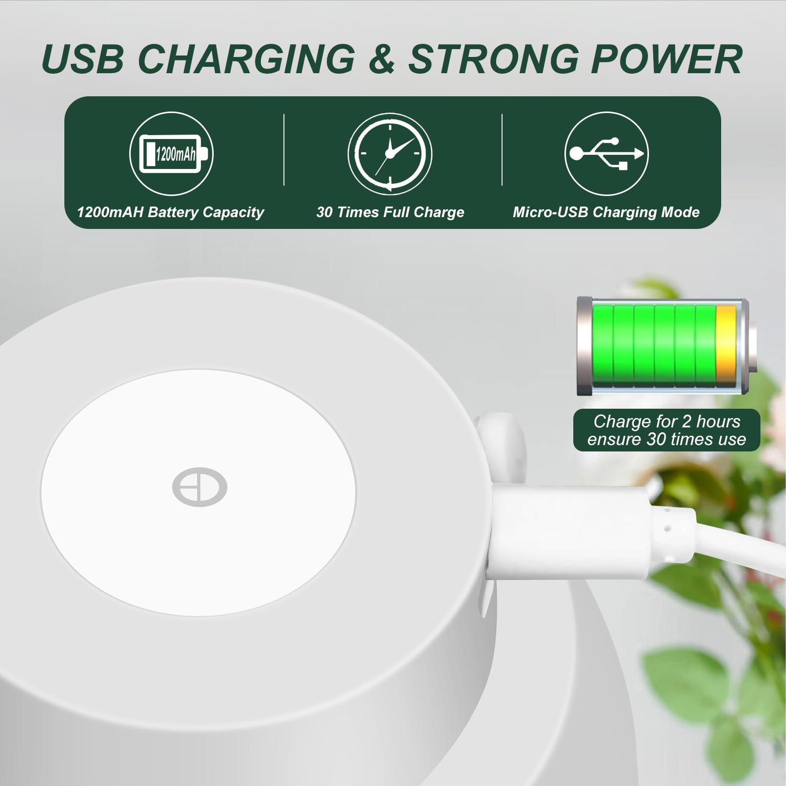 400ML Electric Garlic Chopper, 6 Blades Garlic Grinder Mini Vegetable Chopper, USB Portable Veggie Chopper, Garlic Mincer, Onion Chopper, Food Processor for Ginger, Chili, Fruit, Meat