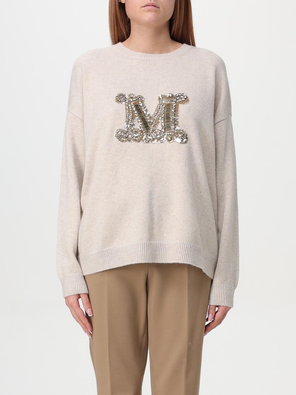 Max Mara Sweater Woman Beige