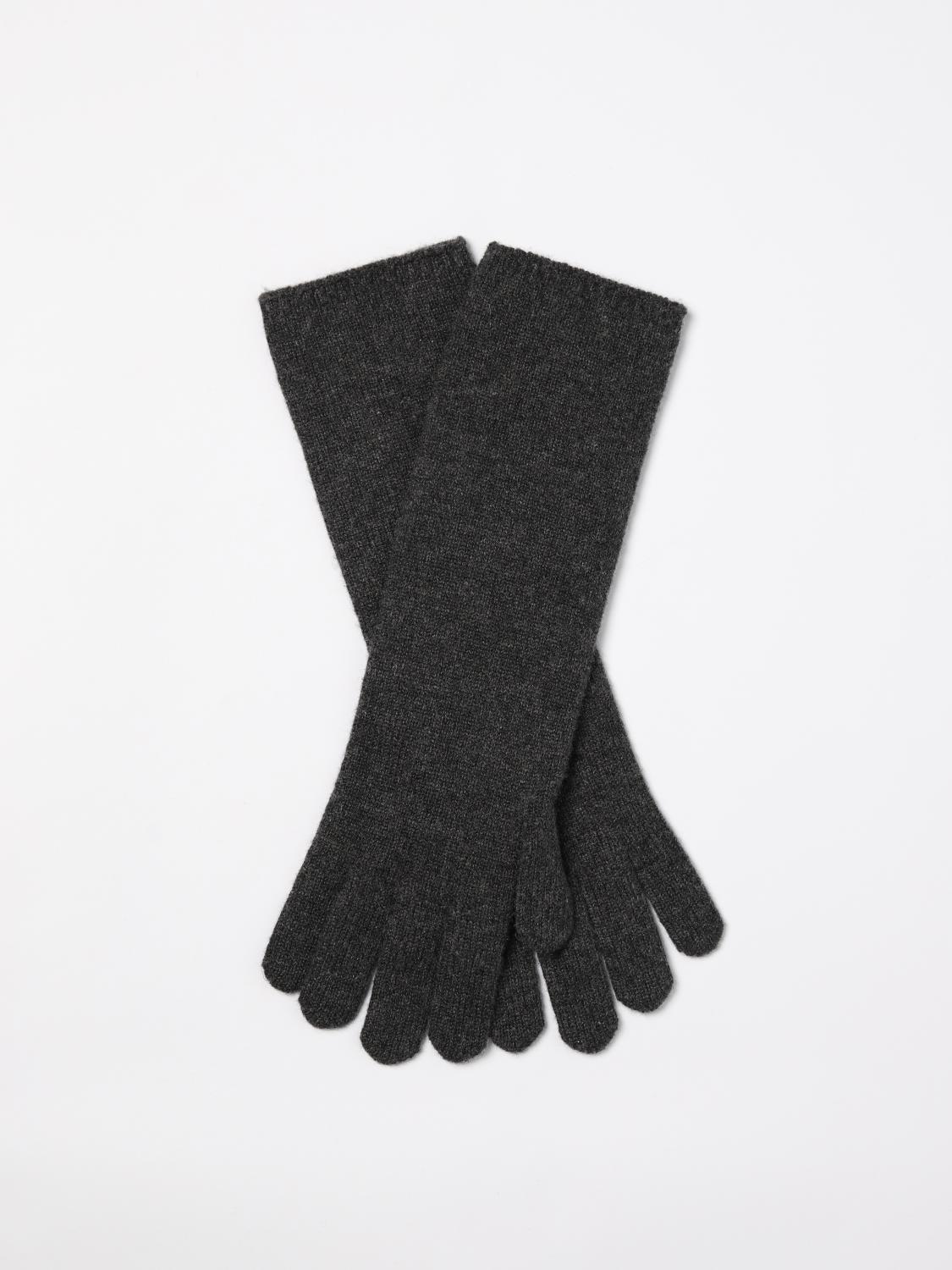 Max Mara Gloves Woman Grey