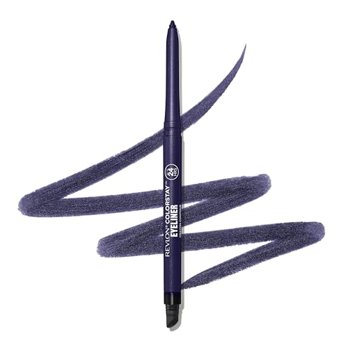 Revlon ColorStay Pencil Waterproof Eyeliner, Smudge-Proof, Eye Makeup with Built-In Sharpener, 202 Black Brown, 0.01 oz