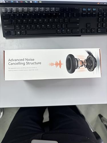 1Mii Y8+ Noise Cancelling Headphones Bluetooth, Wireless LDAC Hi-Res Audio, Custom EQ via App, 75H Playtime, Comfort Fit, Over Ear Headphones Foldable for Airplane Travel Home Office Black