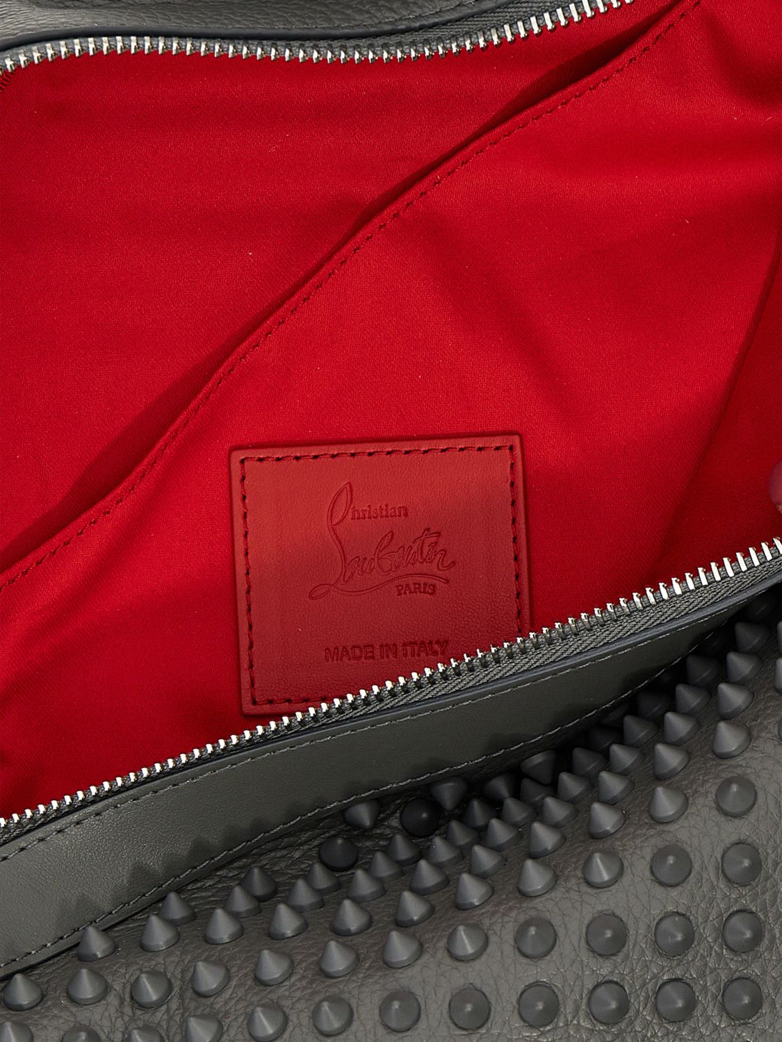 Christian Louboutin Belt Bag Men Grey