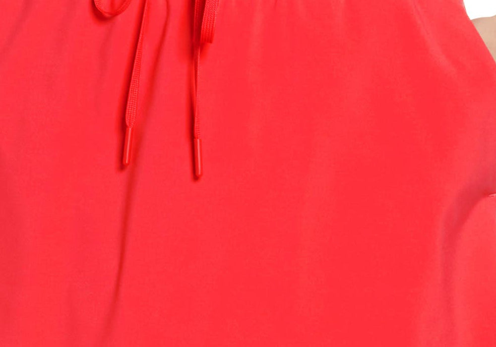 Zella Taylor Performance Skort, Red Hibiscus, Size Large by Steals