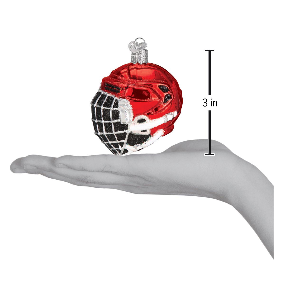 Hockey Helmet Ornament