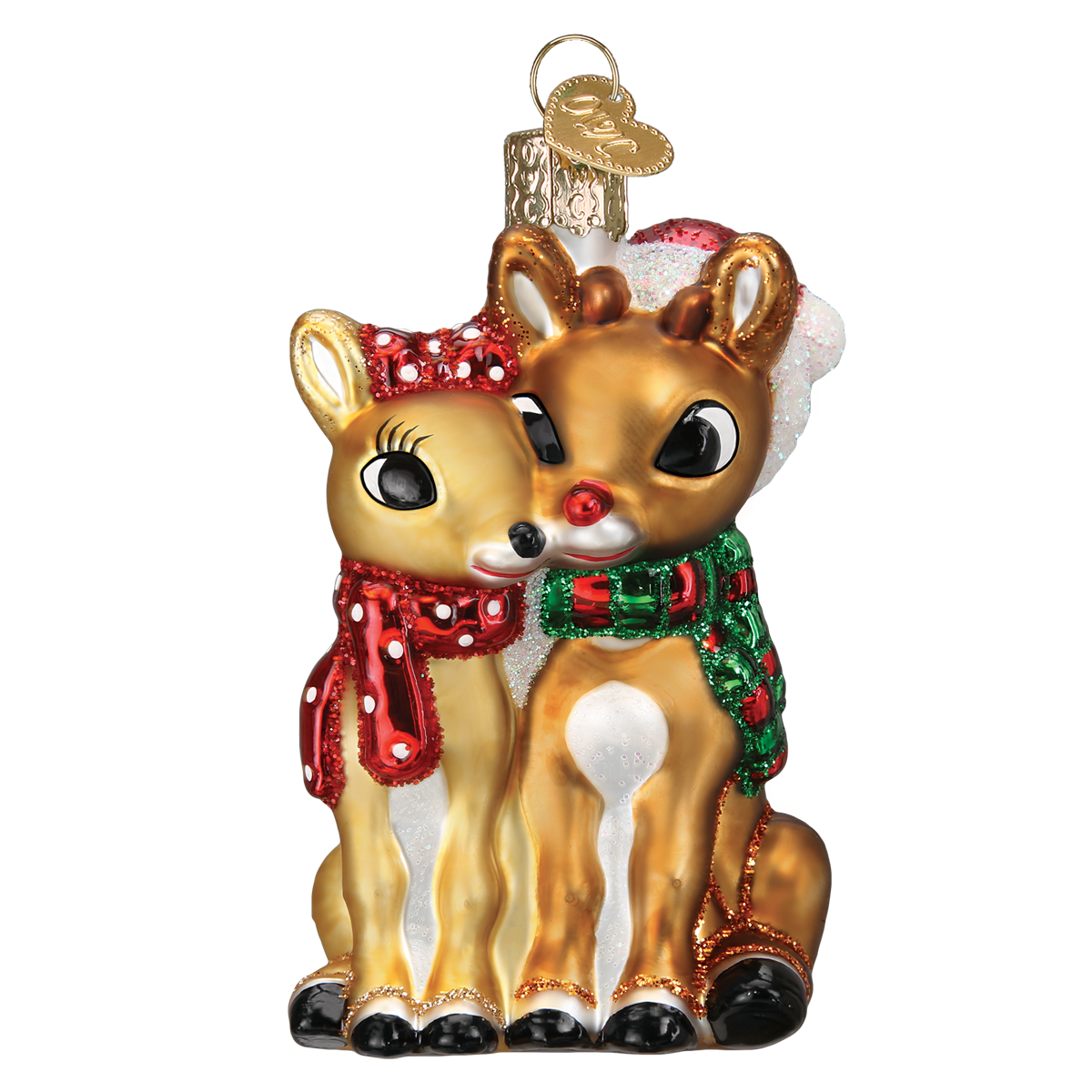 Rudolph® And Clarice™ Ornament