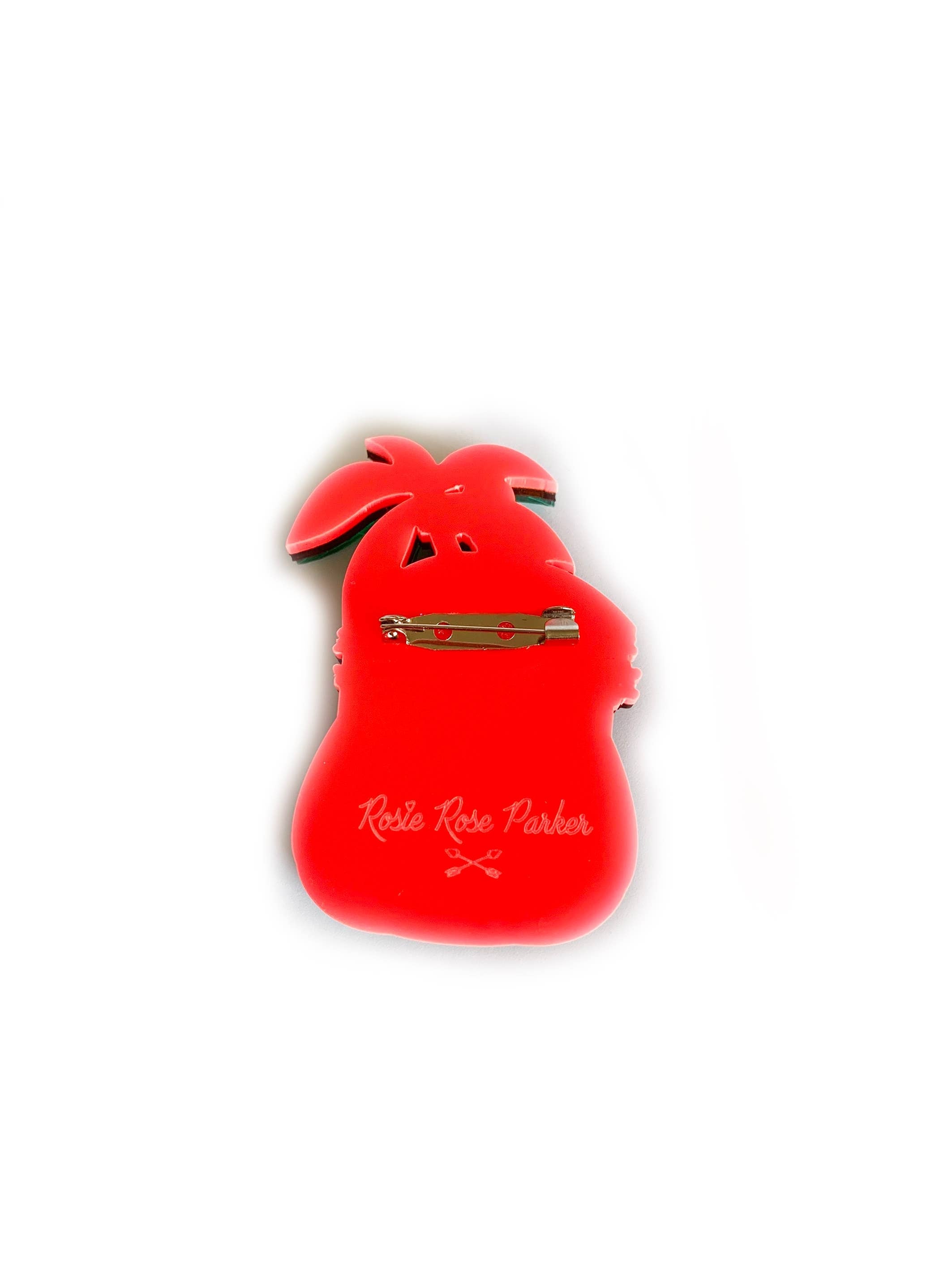 Frankie at the Beach Brooch by Rosie Rose Parker