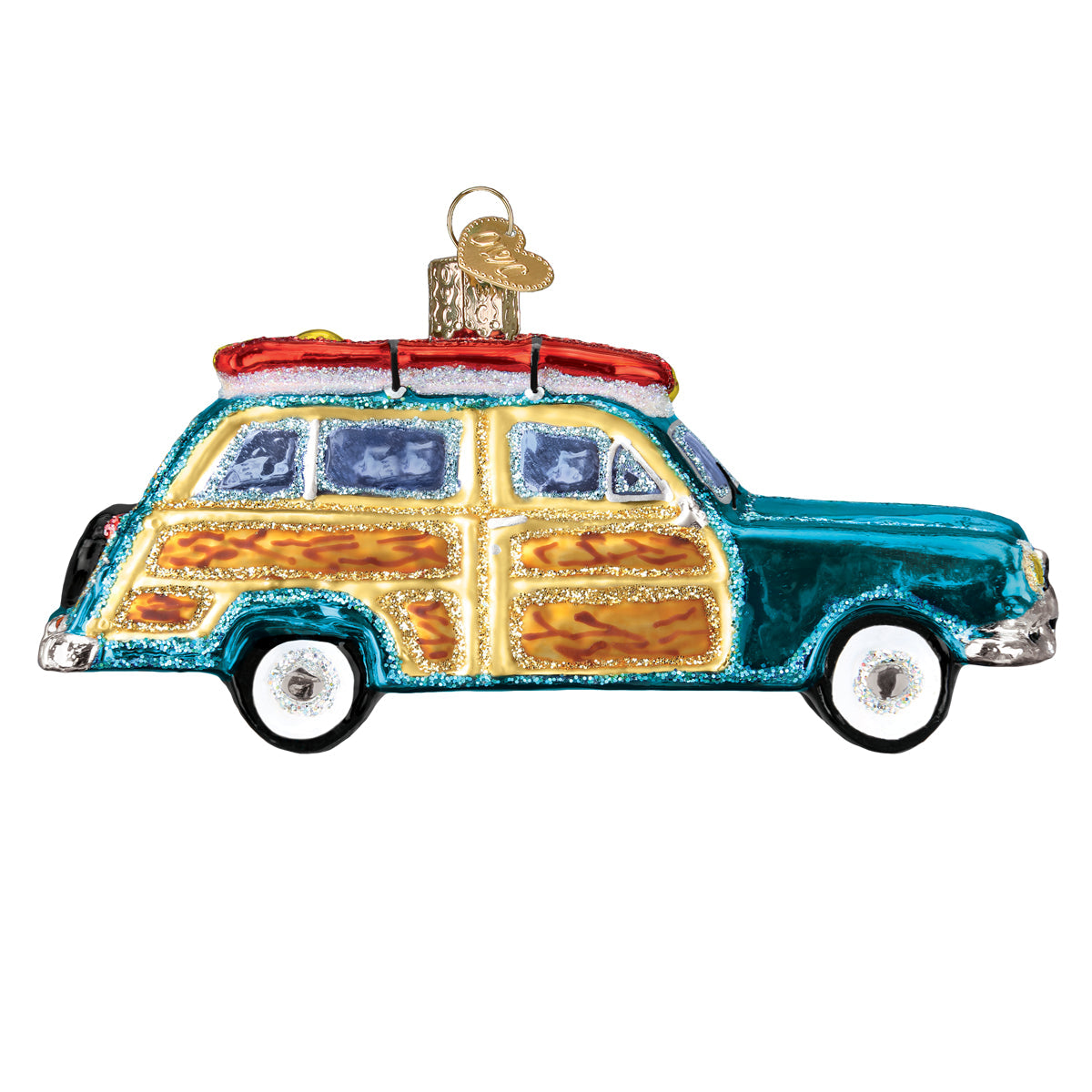 Surf's Up Wagon Ornament