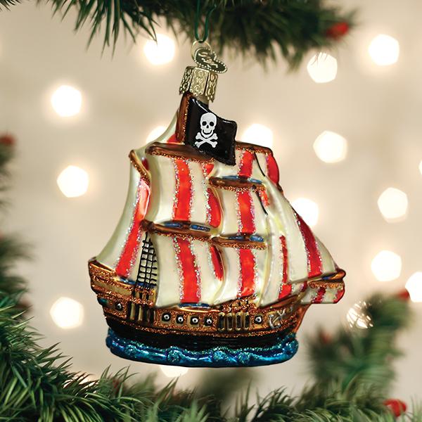 Pirate Ship Ornament