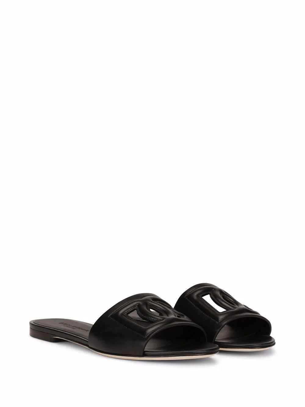 Dolce & Gabbana Women Dg Millennials Slide Sandals With Logo