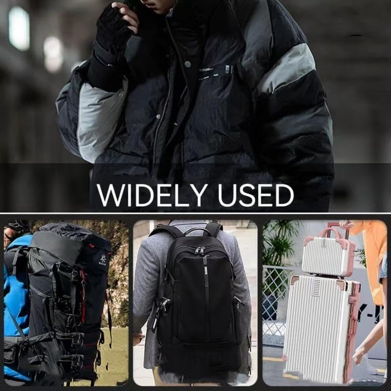 5 - Pack Removable Zipper Replacements, Quick Repair Kit for Luggage, Coats, Clothing & Shoes, Easy - to - Use Slider Head Accessory(Super Good qualiey)