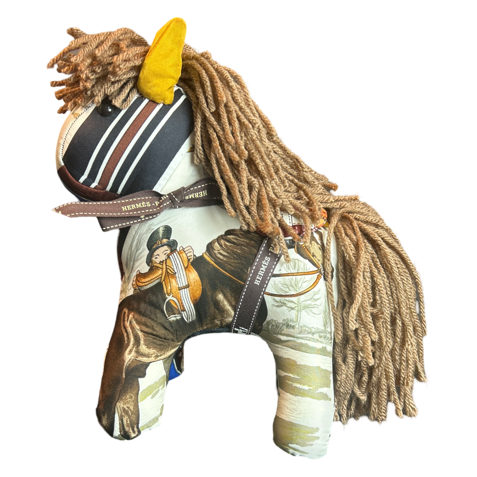 Vintage Silk Scarf Noble Pony