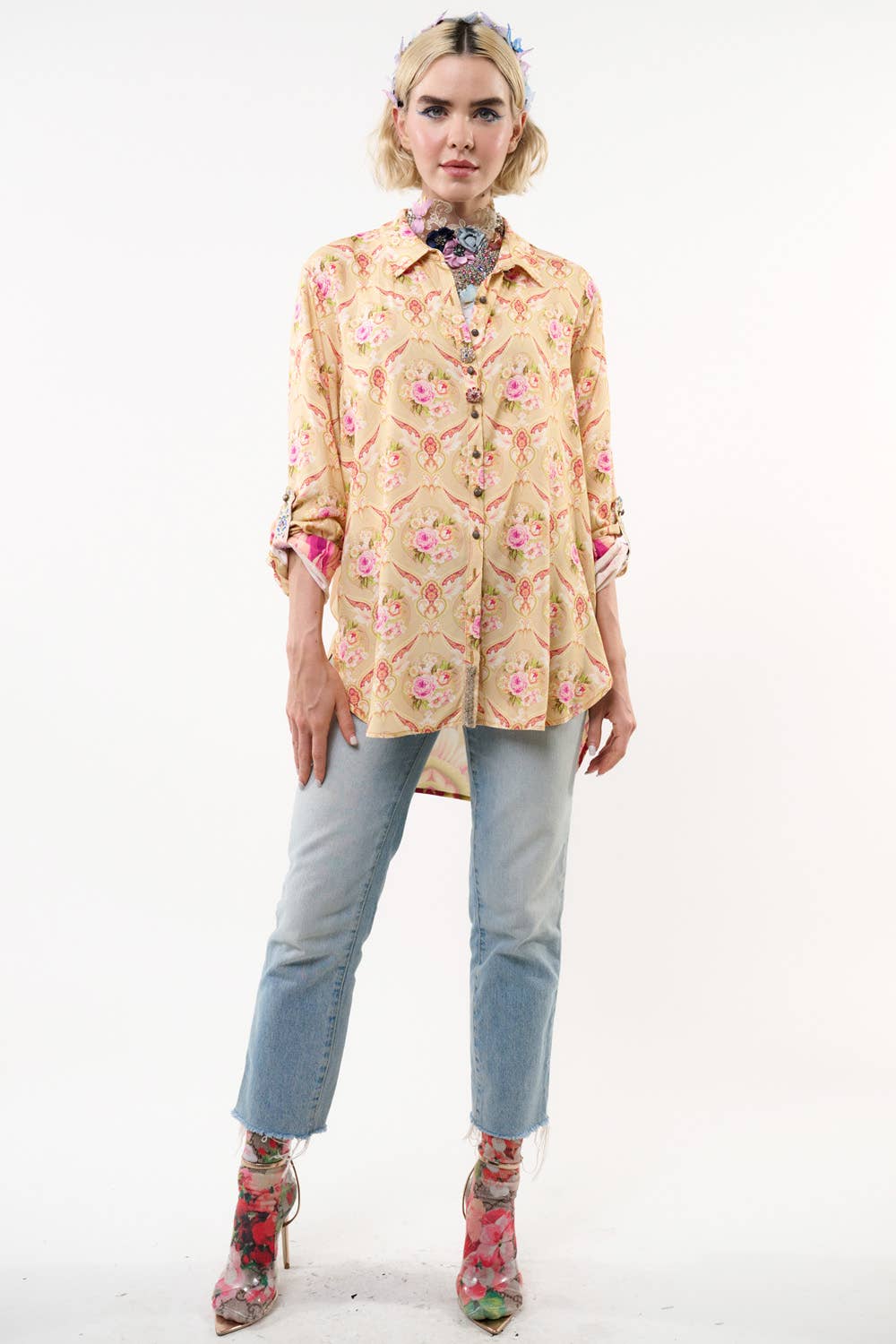 Golden Girl Button Down Shirt