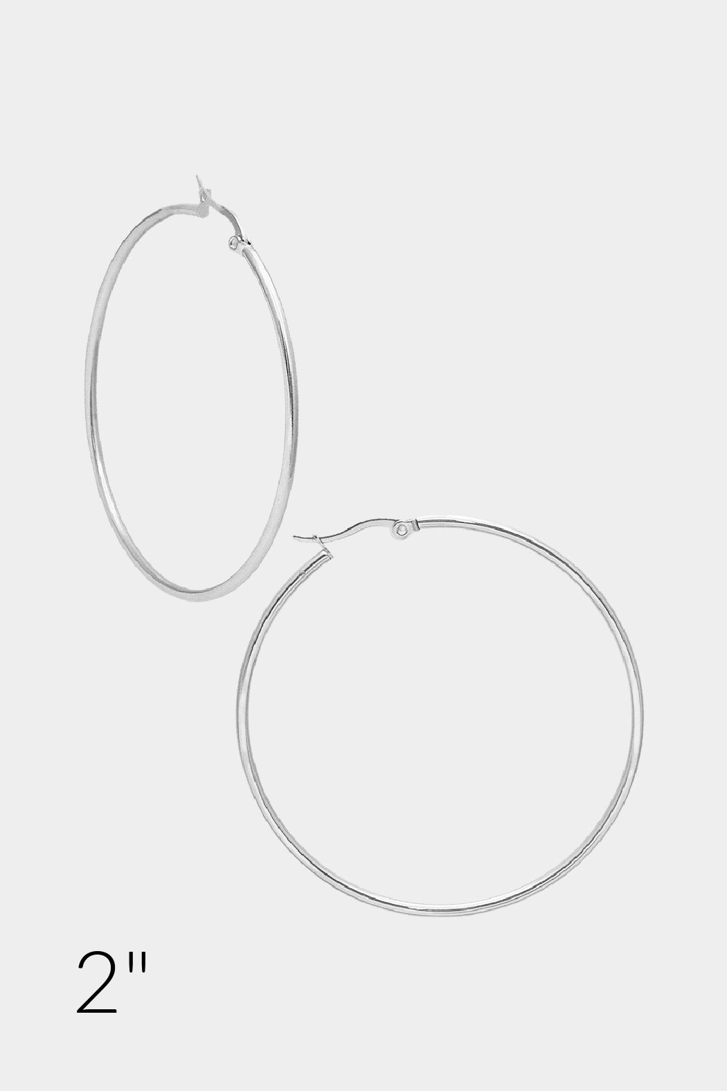 2" Hoop Earrings by Embellish Your Life