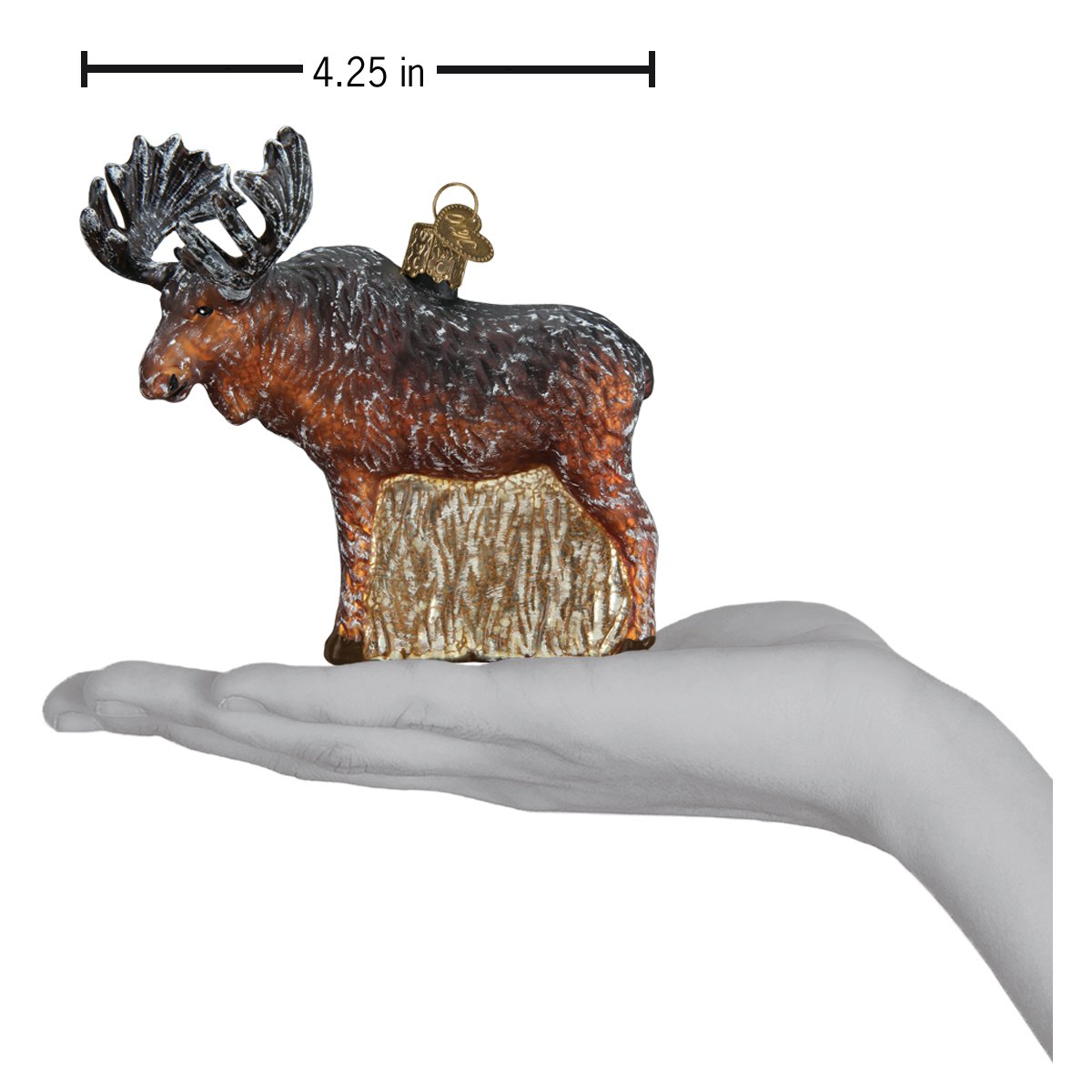 Vintage Moose Ornament