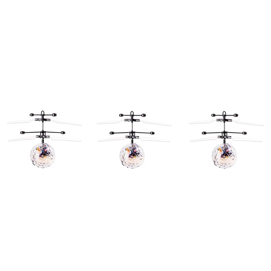 Activa 3-Pack 360-Degree Flying Light Up Twirly-Balls by Steals