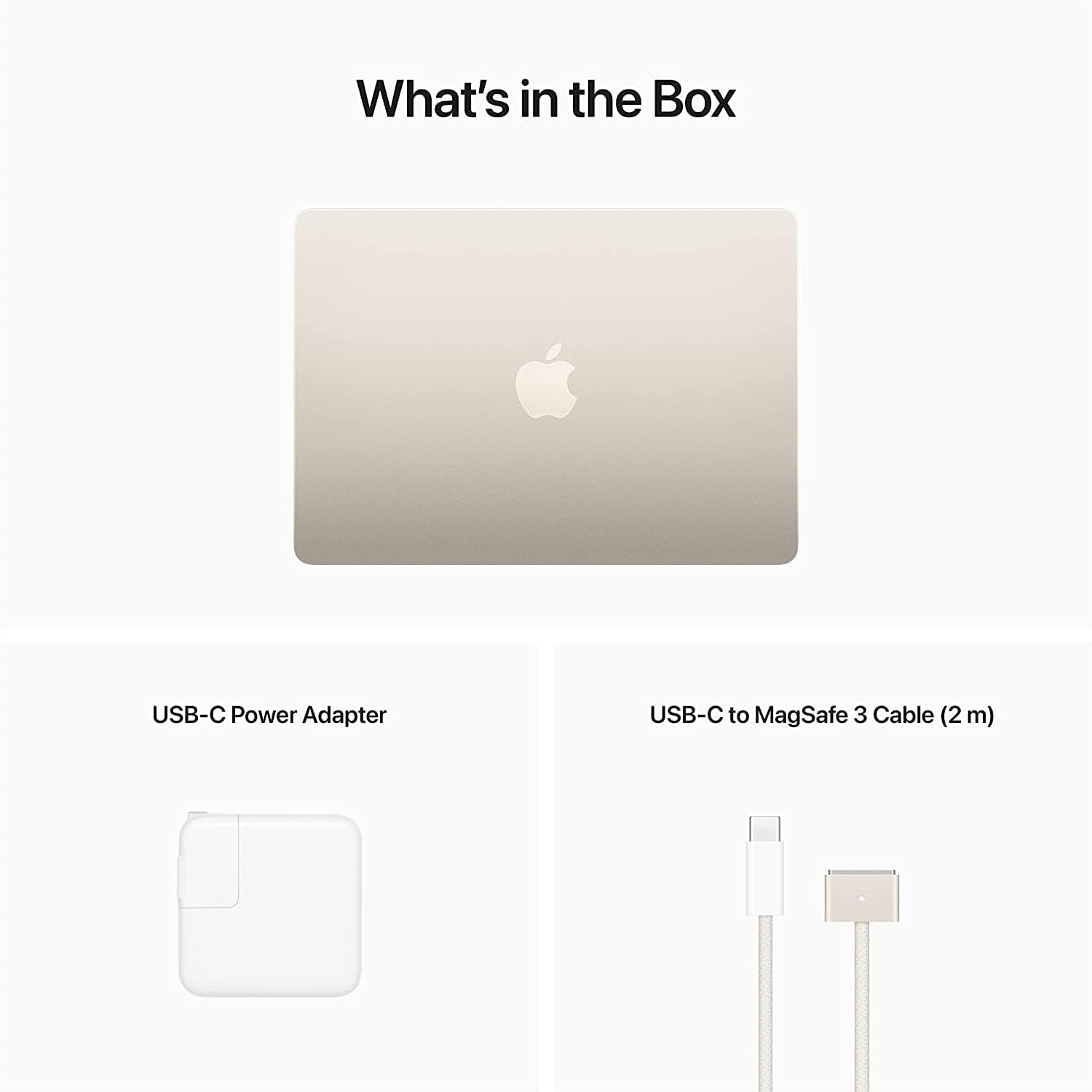 MacBook Air (2023) 15-inch - Apple M2 10-Core GPU – 8GB RAM 256GB SSD | 55 Cycles