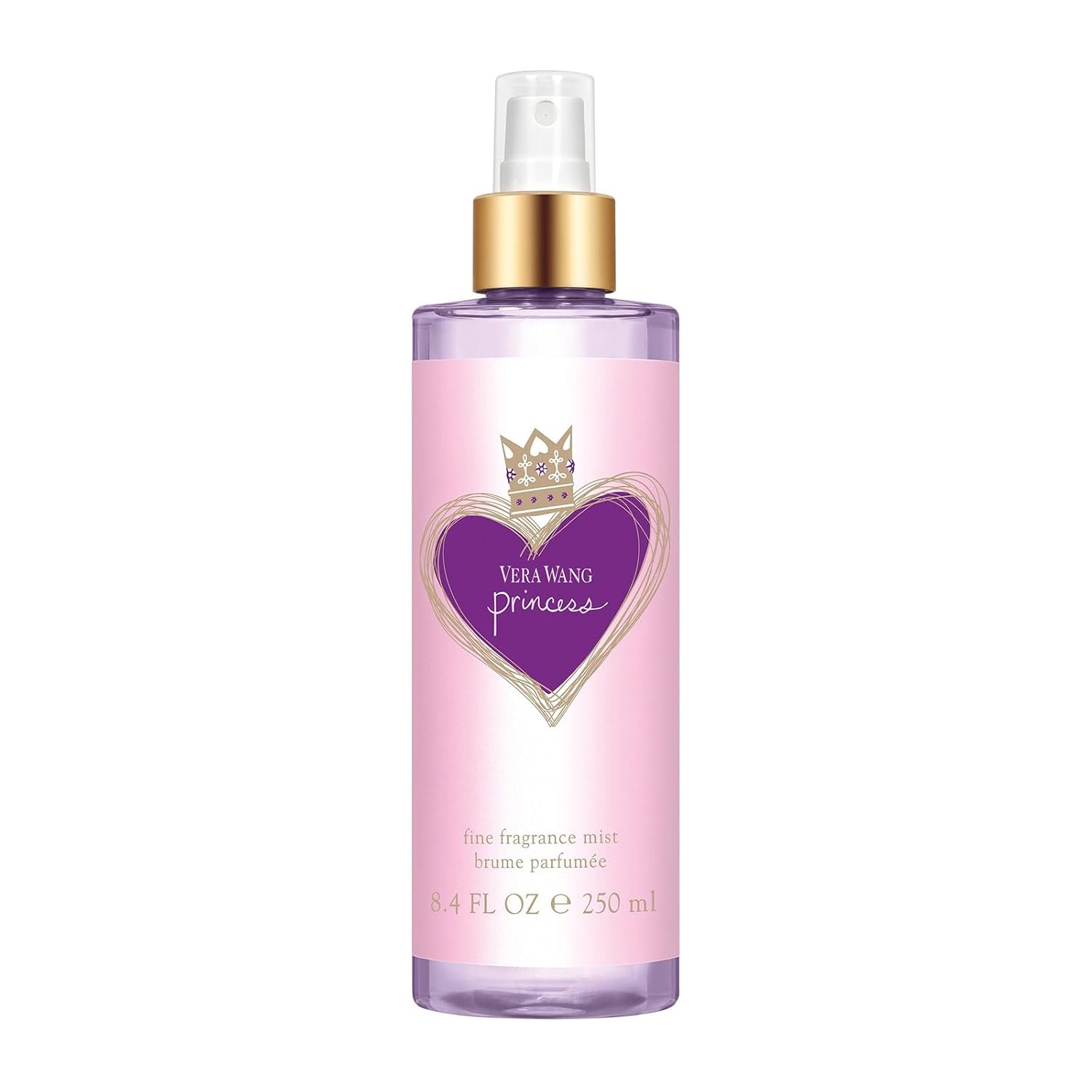 Vera Wang Princess Eau de Toilette Spray for Women, Vanilla, 3.4 Fl Ounce