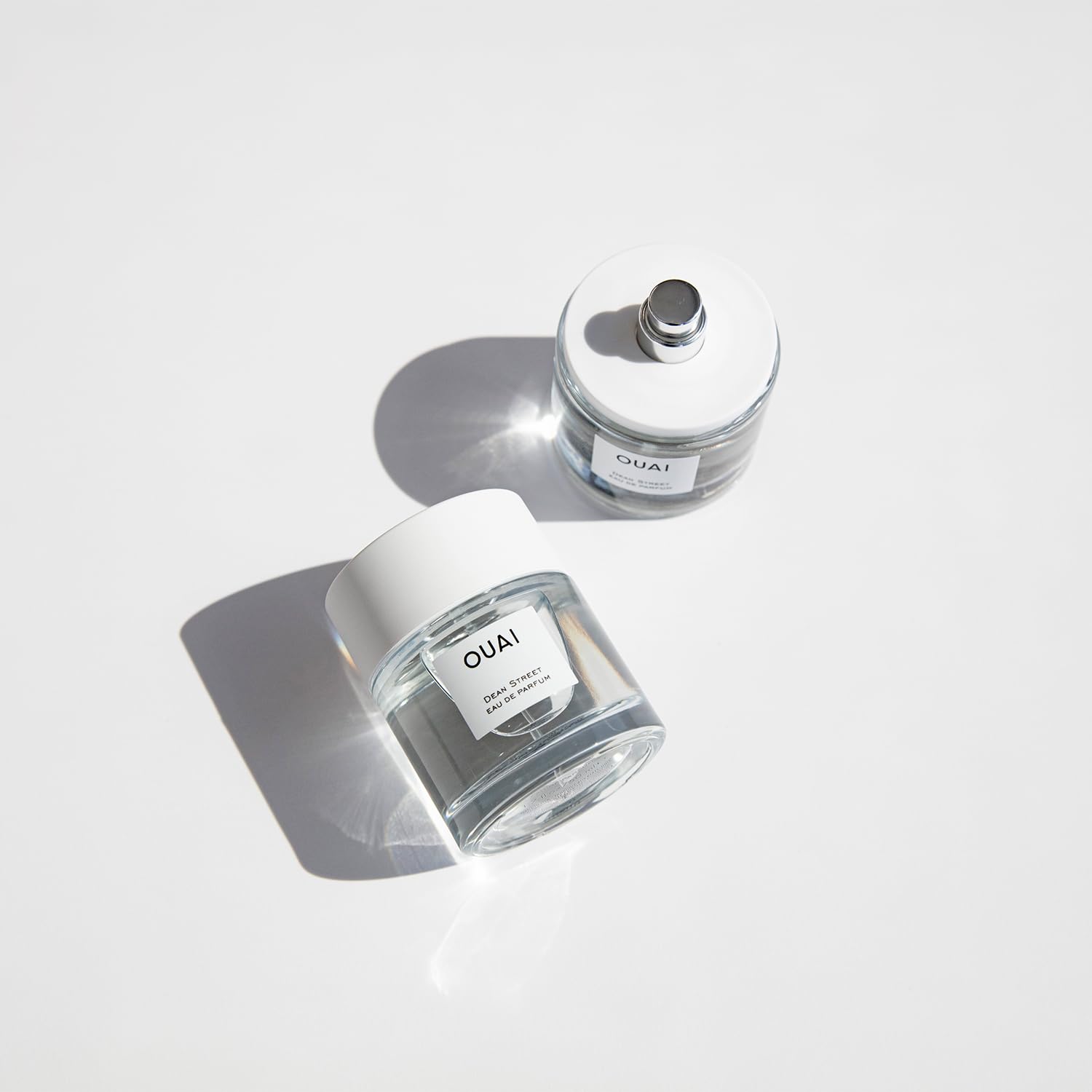 OUAI Dean Street Eau de Parfum - Elegant Womens Perfume for Everyday Wear - Fresh Floral Scent with Notes of Citrus, Apricot, Magnolia and Delicate Hints of Rose and Musk (1.7 Oz)