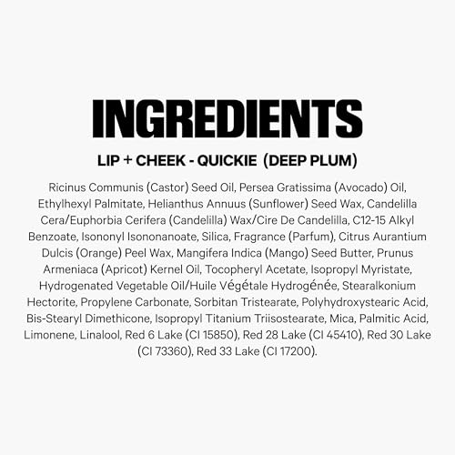 Milk Makeup Lip + Cheek Stick – Multi-Use Cream Blush + Lip Color with Mango Butter, Avocado Oil + Apricot Oil – Hydrating, Buildable, Long-Lasting, Vegan Formula – Werk, 0.21 oz