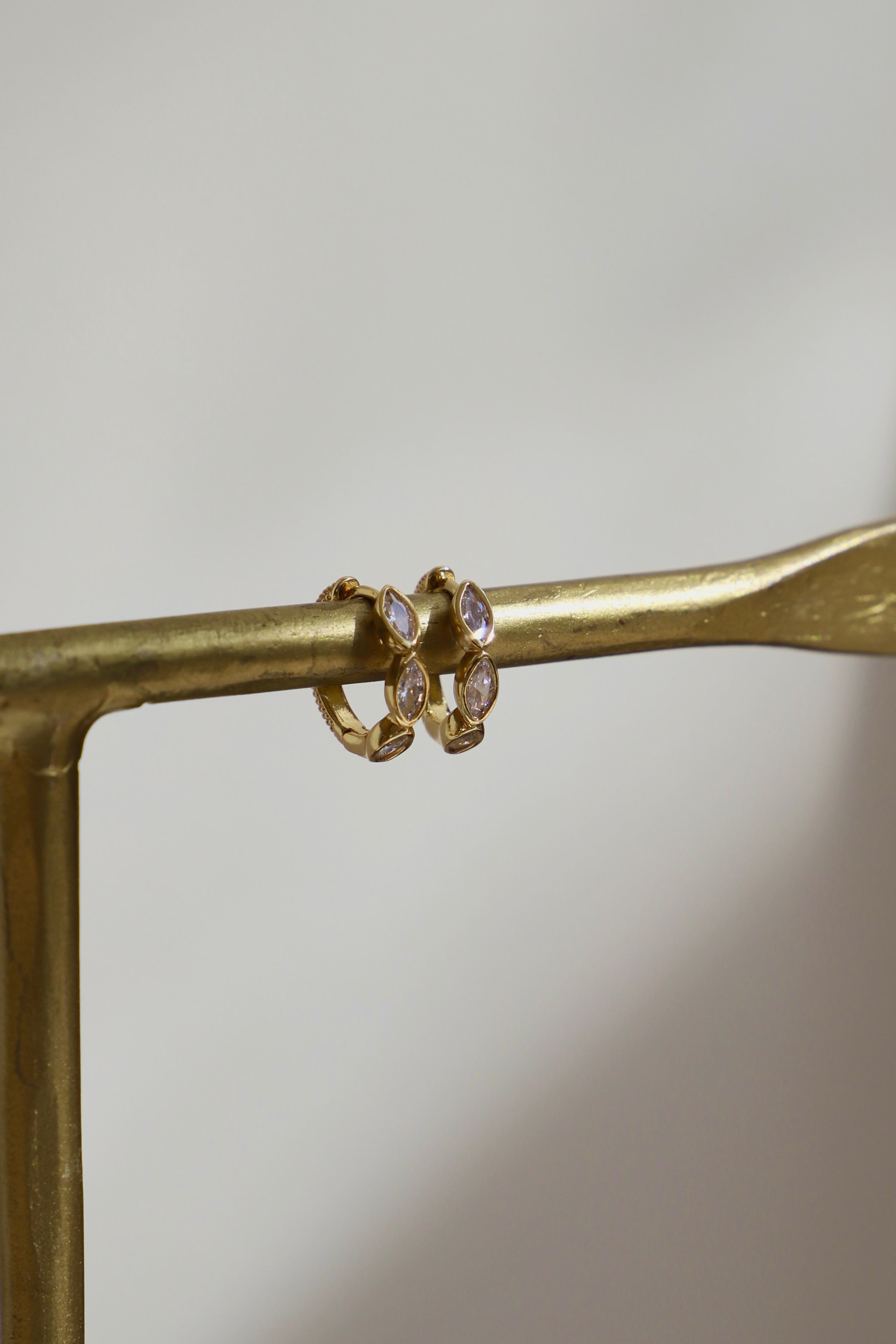 LACE AND TEXTURED HOOPS