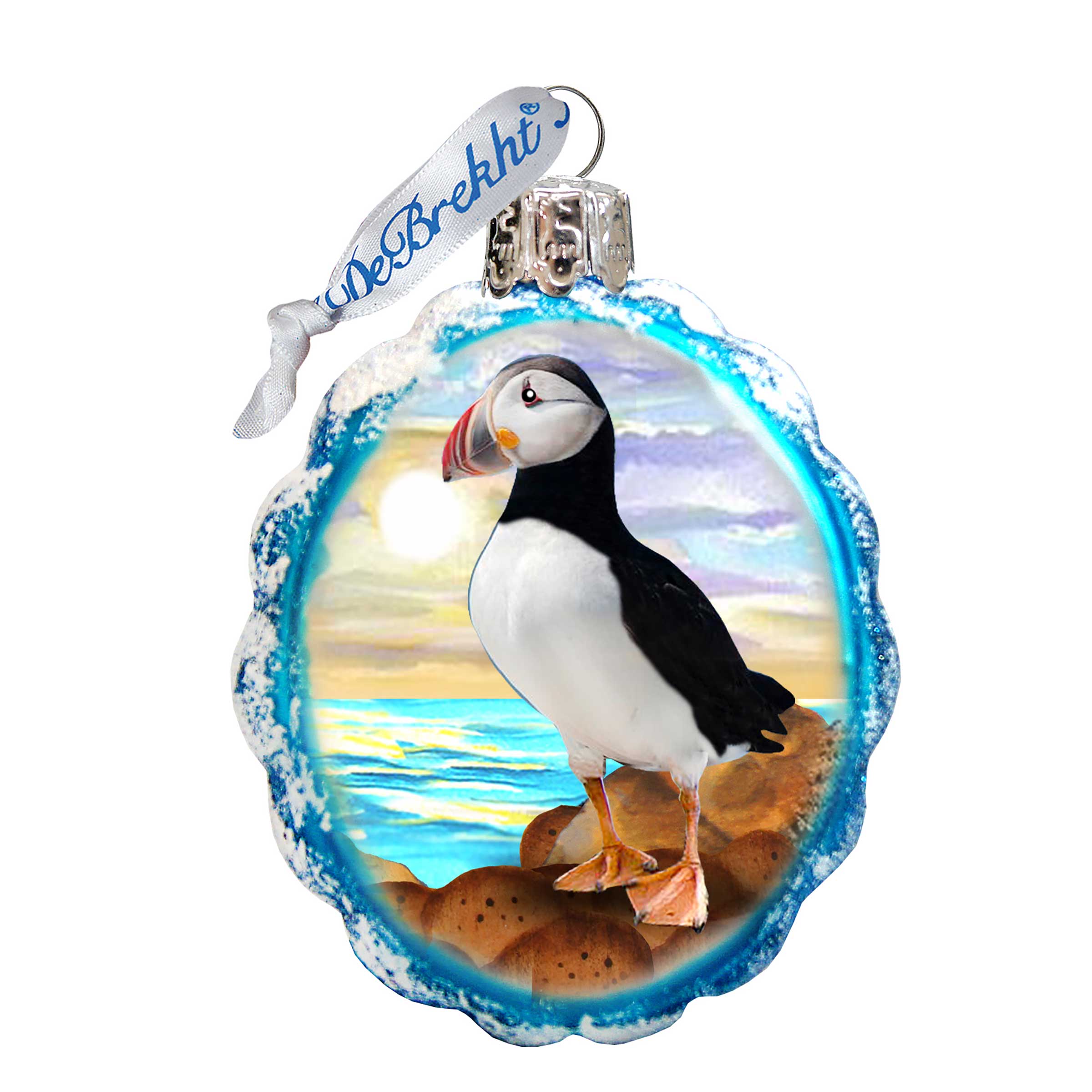 Bird Mercury Glass Ornament by G. DeBrekht - Wildlife Holiday Decor - 771043