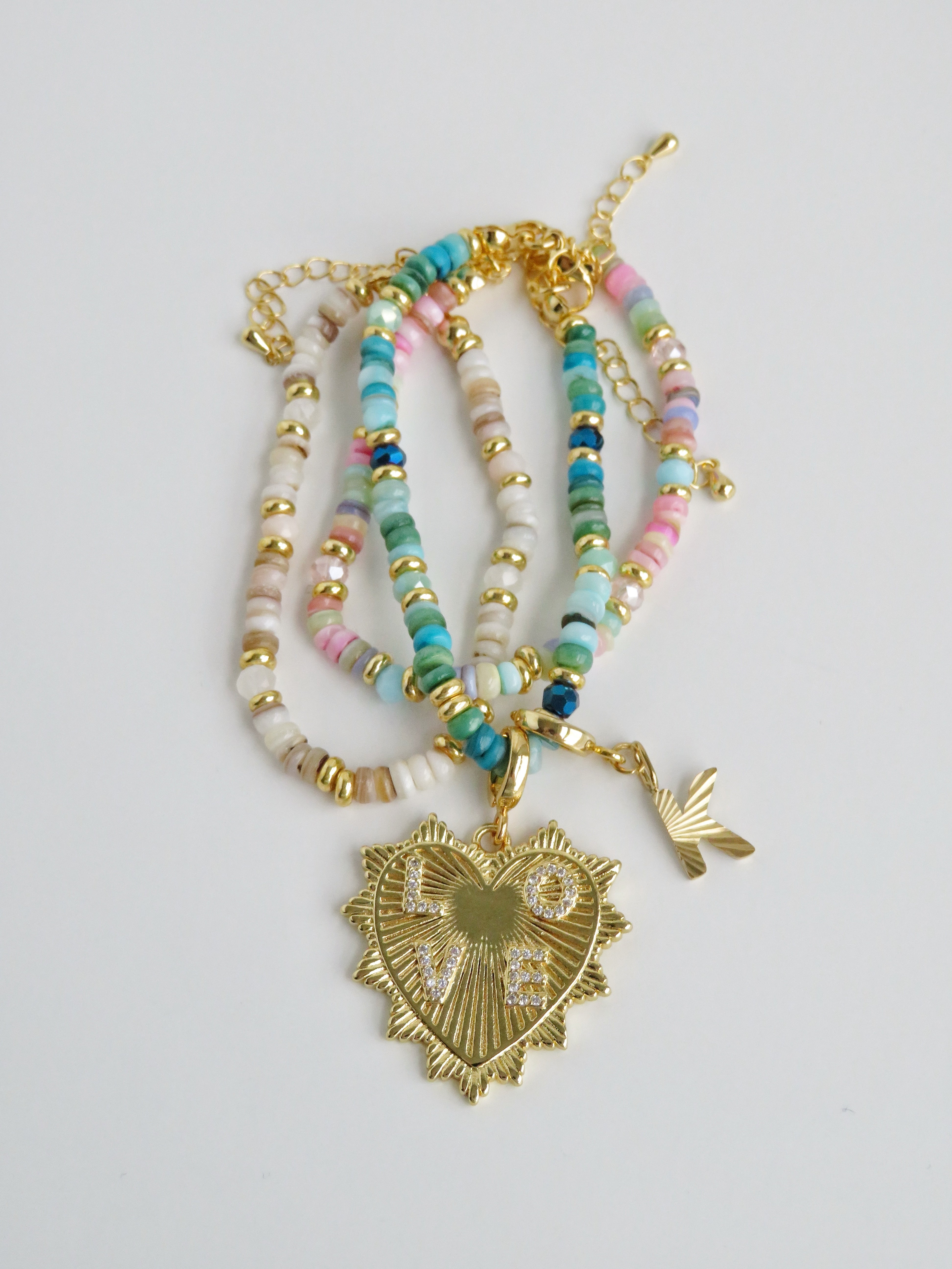 Colorful Spirit Bracelets - Add Charms
