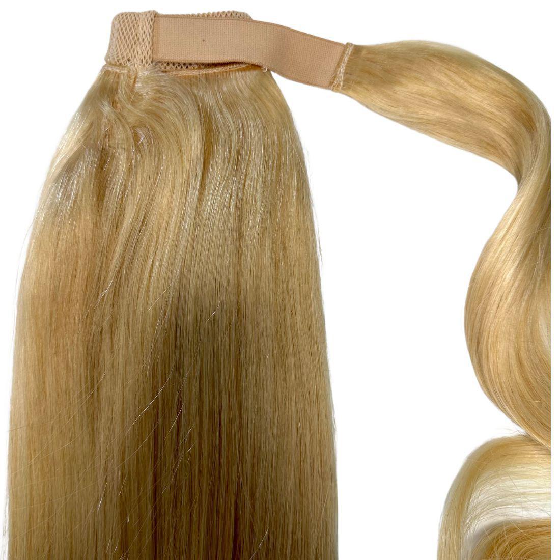 Bleach Blonde 100% Human Hair Ponytail Extension