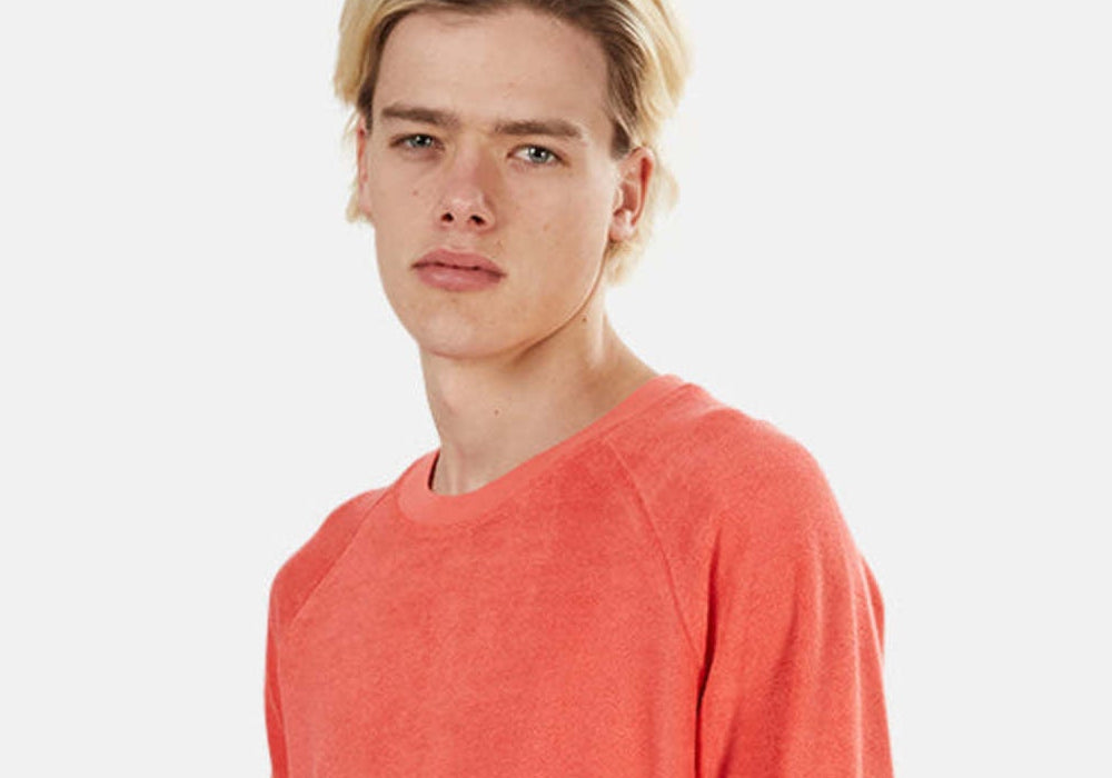 La Paz Men's Cunha Sweatshirt Sweater in Coral Size XL by Steals