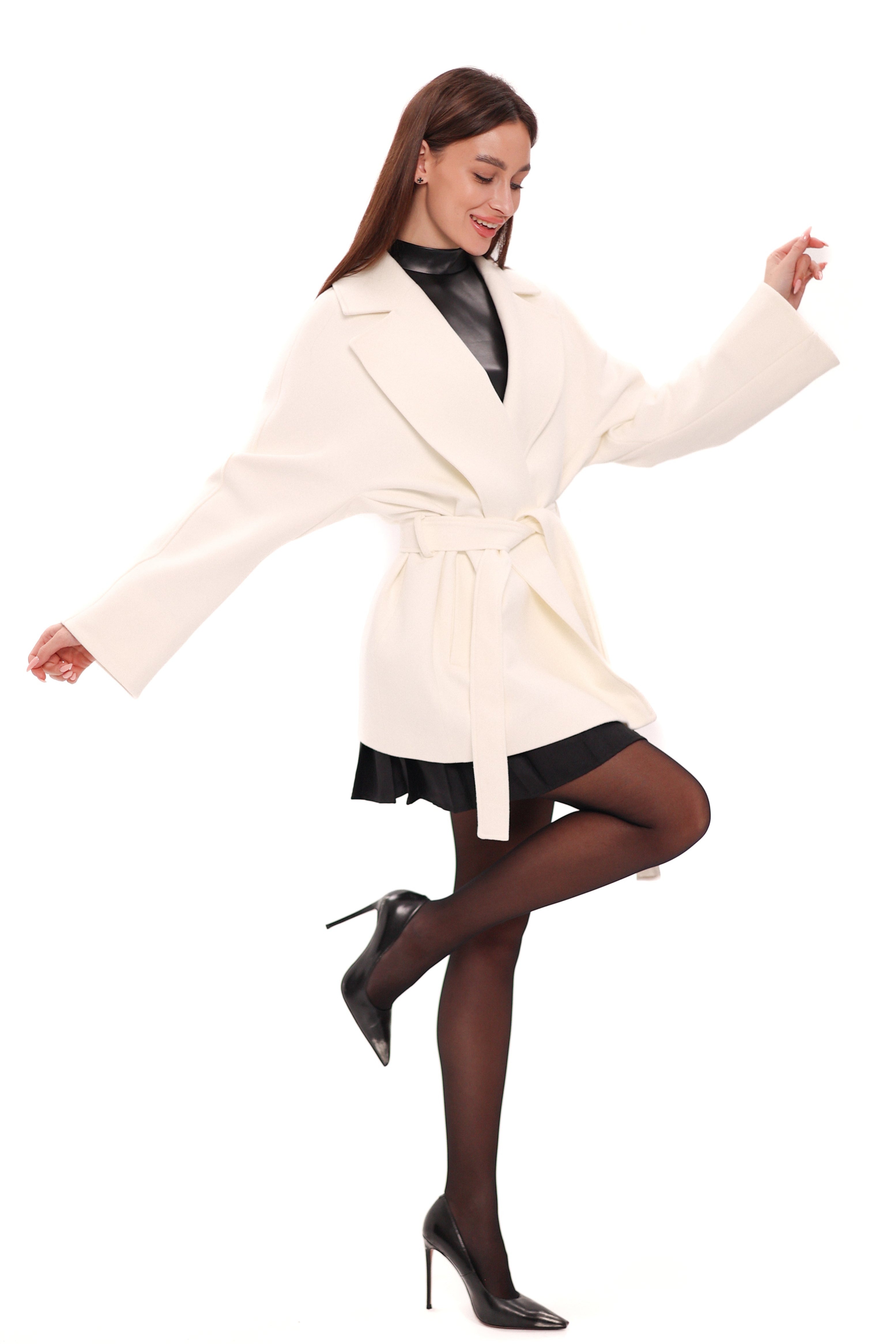 Astoria Midi Cashmere Wool Blend Coat