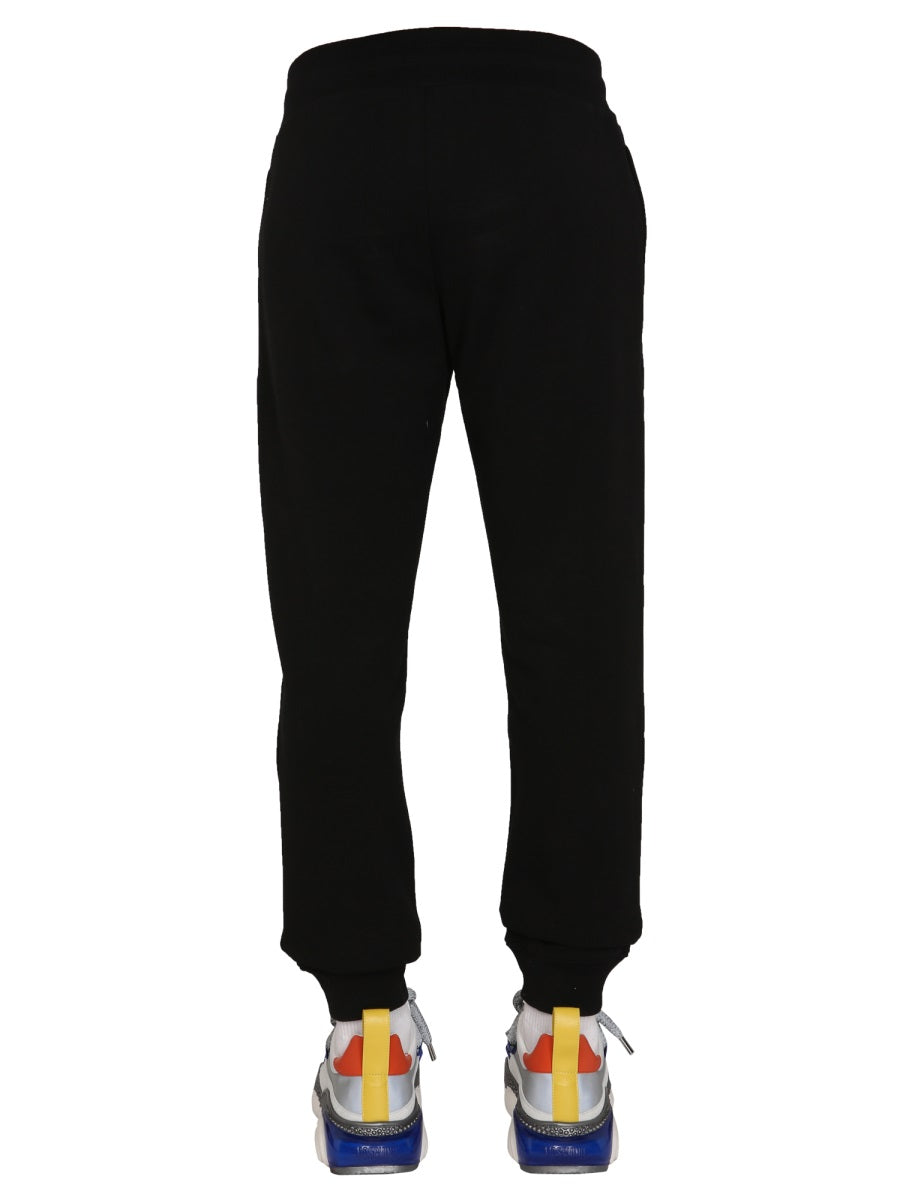 Moschino Men Multicolor Logo Jogging Pants