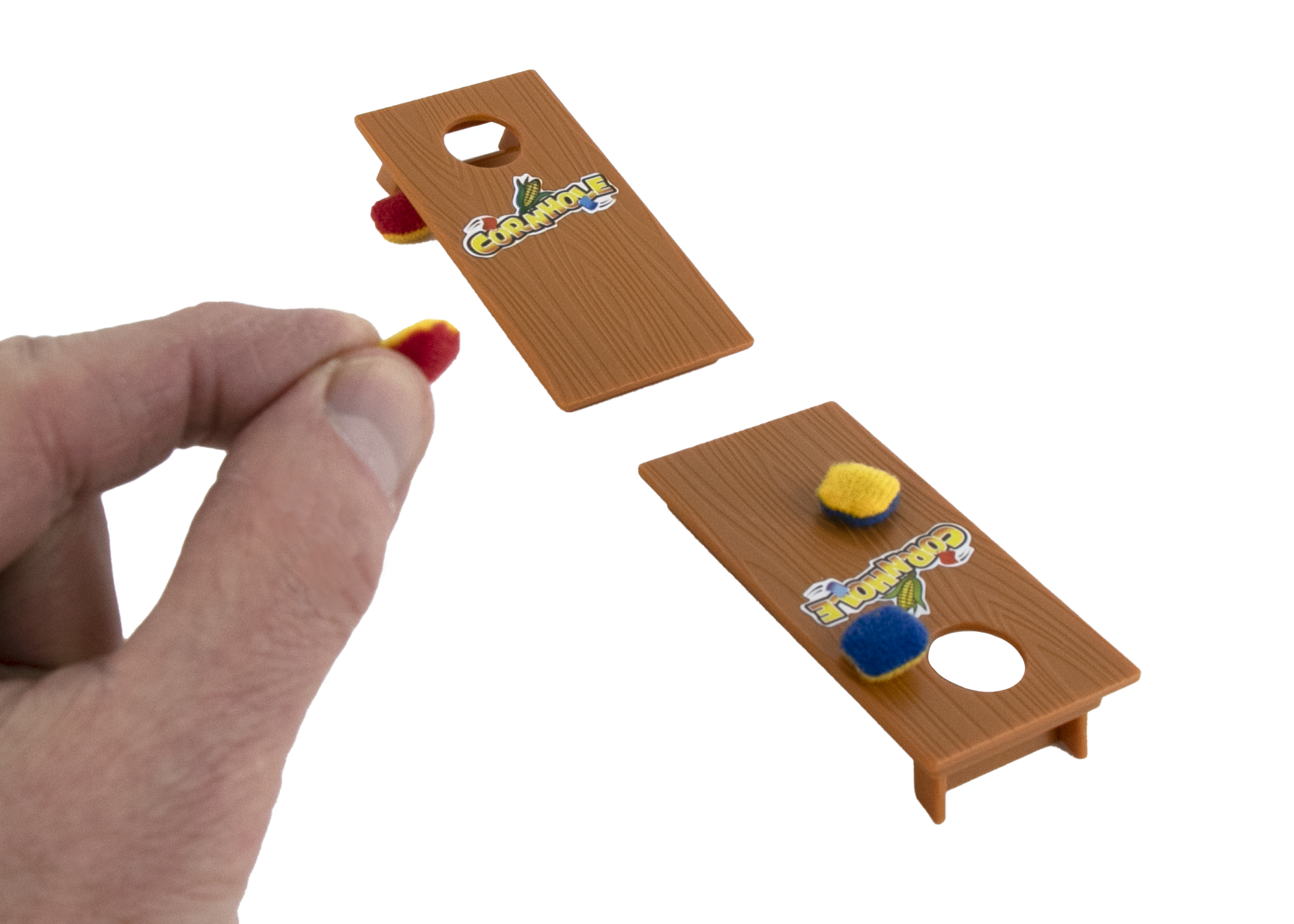 World's Smallest Cornhole Game