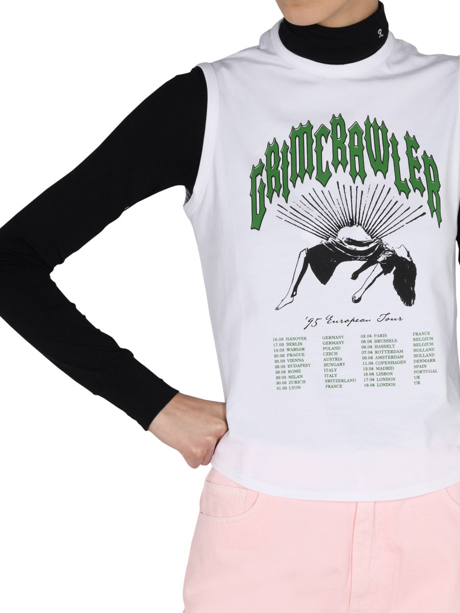 Raf Simons Women Printed Top