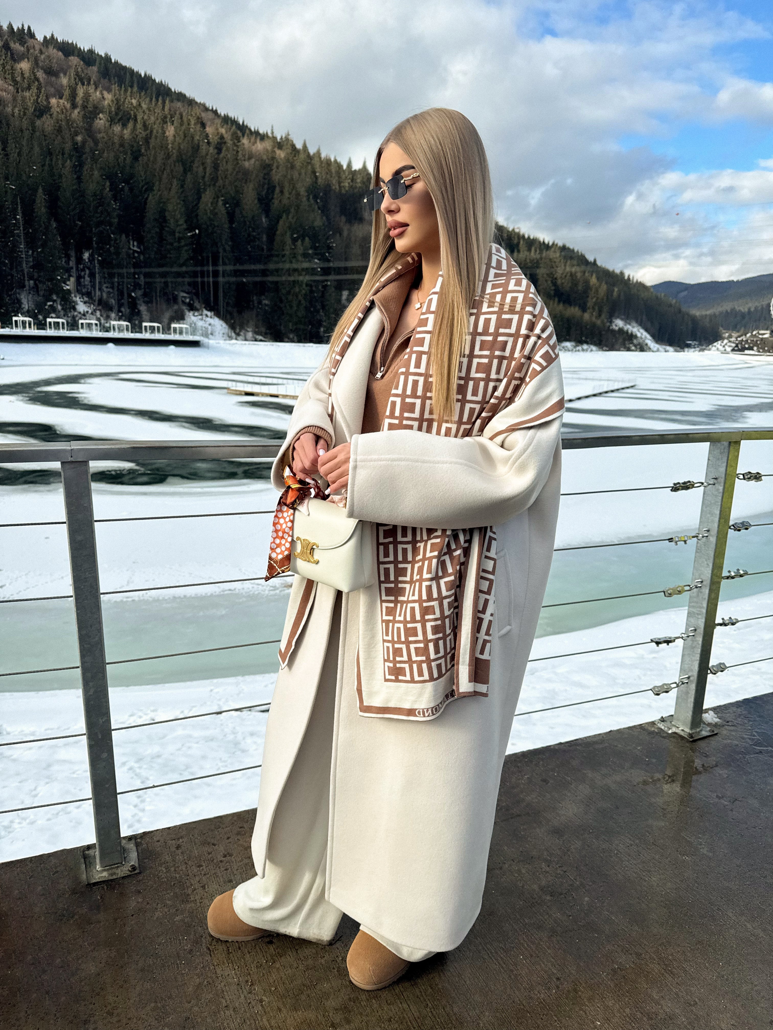 Aliko Lint 2.0 Classic Wool Blend Overcoat