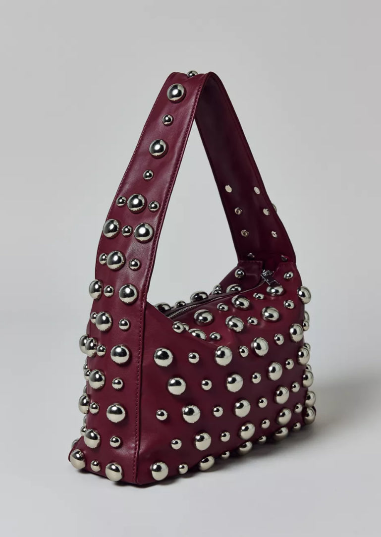 Grand Studded Shoulder Bag