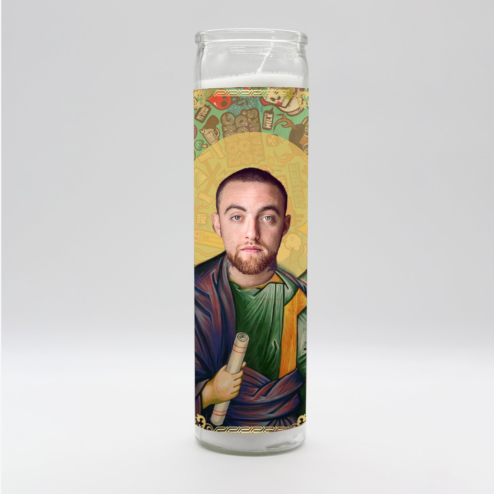 Saint Mac Candle by BOBBYK