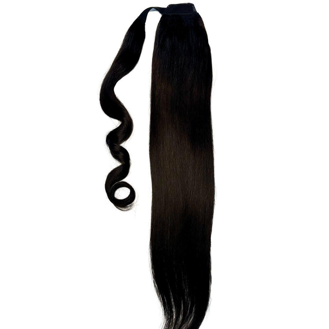 Natural Black 100% Human Hair Ponytail Extension