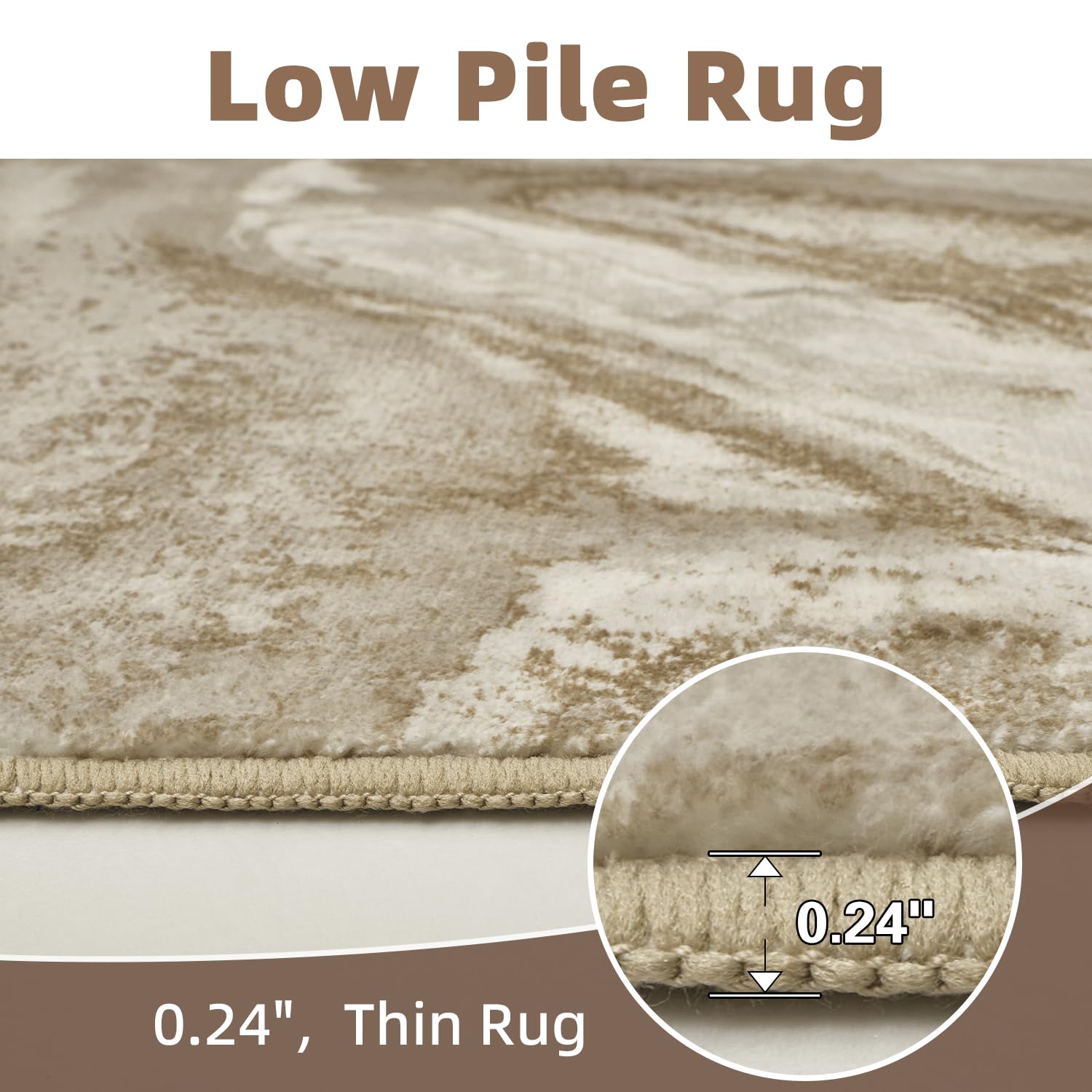 5x7 Area Rugs for Living Room, Modern Abstract Rug for Bedroom, Contemporary Machine Washable Rug, Large Stain Resistant Carpet for Dining Room Playroom Home Office, Pet & Kids Friendly