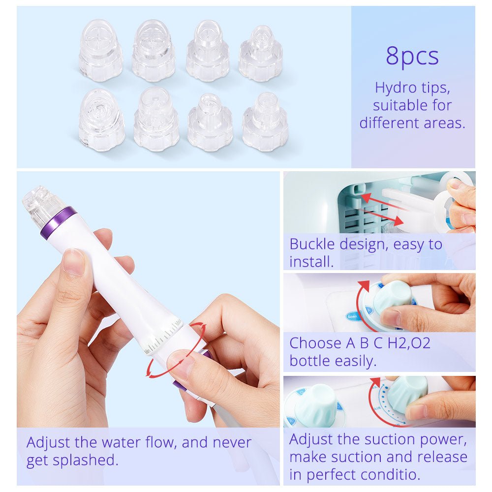 Shape Tactics HydroGlow Pro 6-in-1 Facial Rejuvenation System