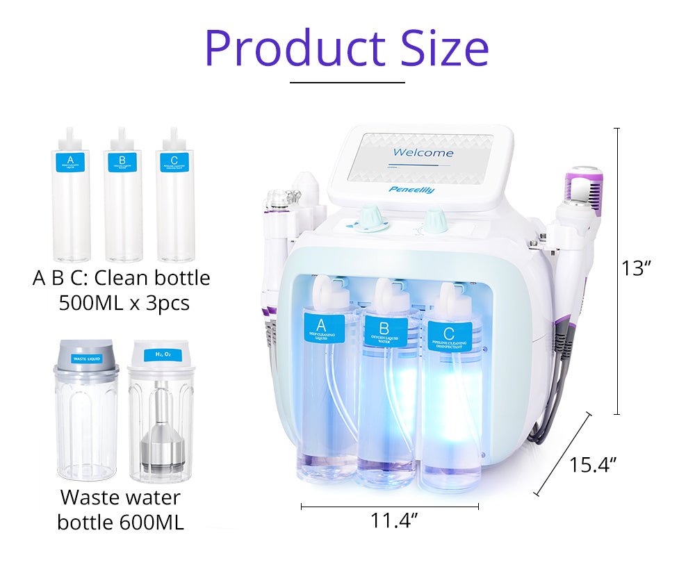 Shape Tactics HydroGlow Pro 6-in-1 Facial Rejuvenation System