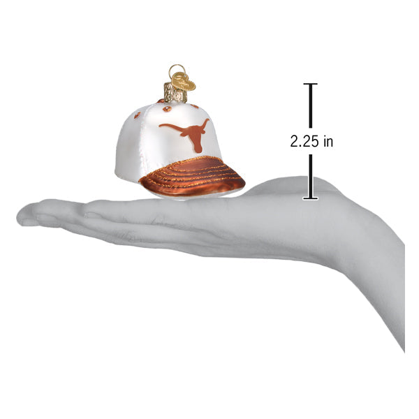 Texas Baseball Cap Ornament