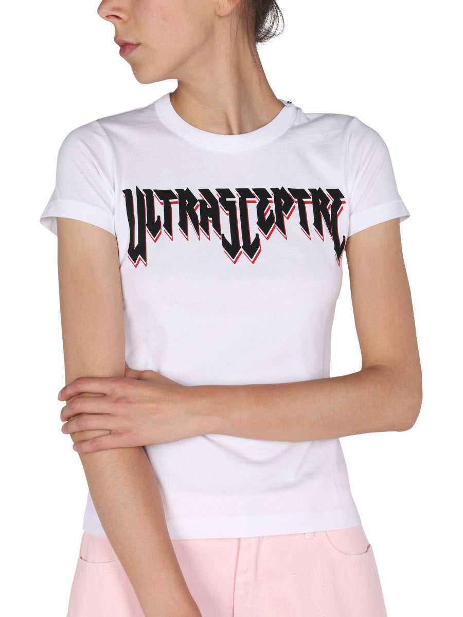 Raf Simons Women Logo Print T-Shirt