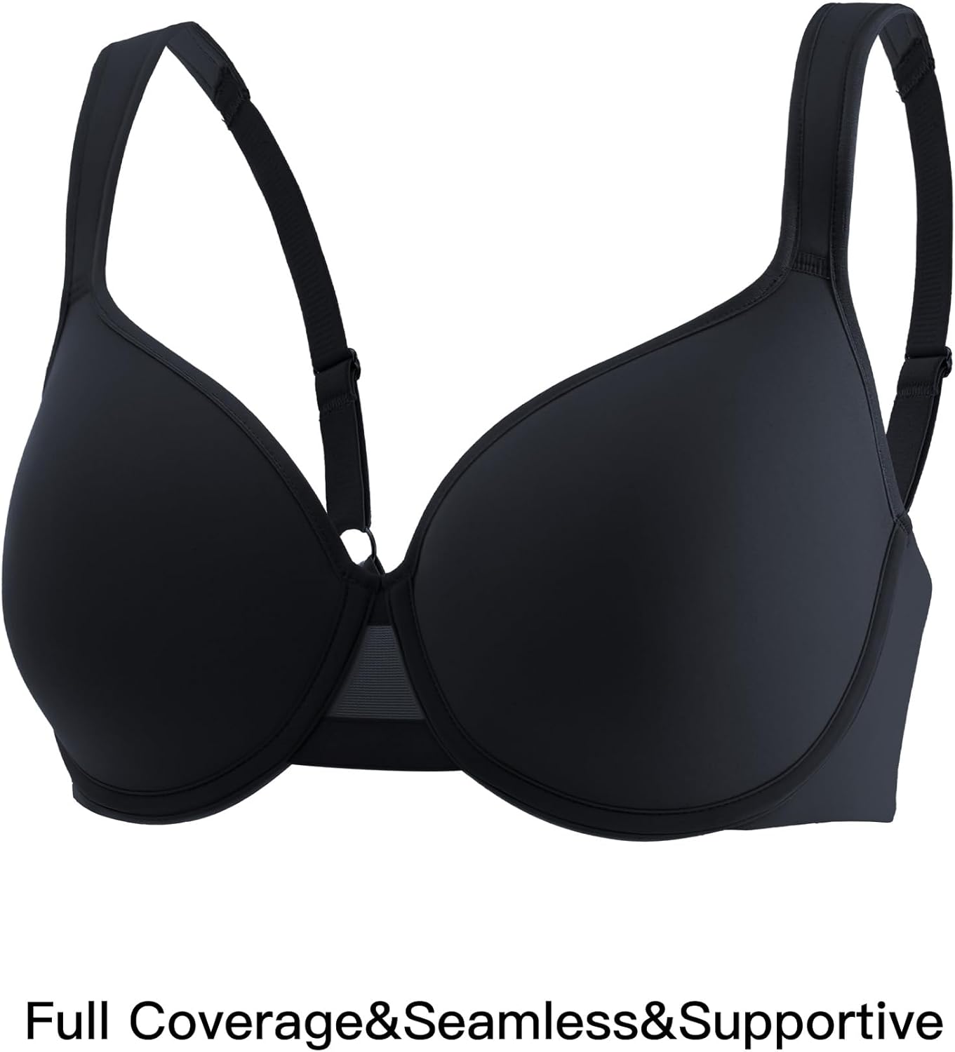 Women's Padded Push Up Bras Full Coverage Underwire Supportive Comfort T-Shirt Bras