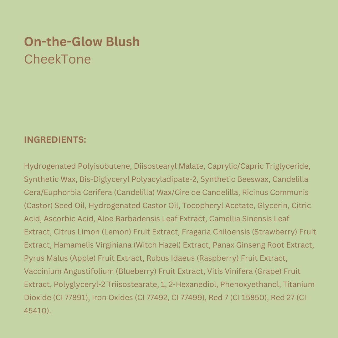 Pixi On-the-Glow Blush - Fleur, Hydrating Tinted Moisture Blush Stick with Ginseng, Aloe Vera & Fruit Extracts, For Cheeks & Lips, 19g / 0.6oz, Paraben-Free