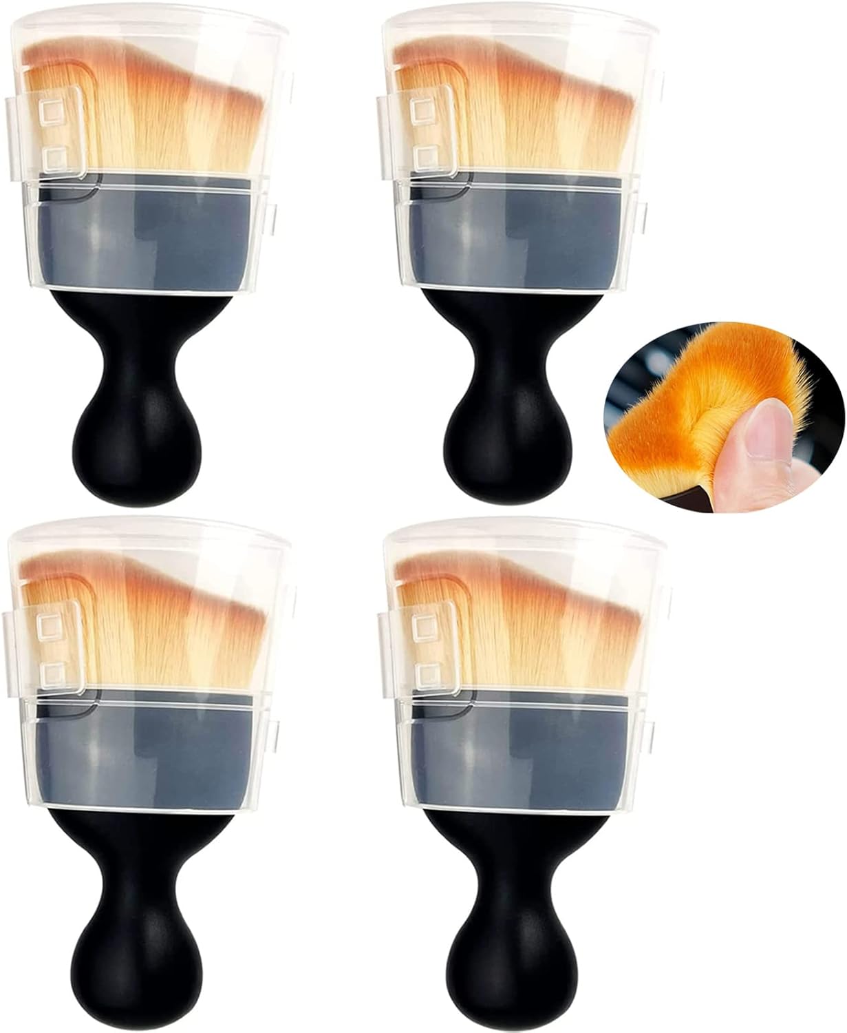 4PCS Car Interior Cleaning Tool, Zabernim Car Cleaning Tool, Zabernim Car Brush, Car Cleaning Brush Interior, Car Interior Cleaning Tool Brush, Zabernim Car Interior Cleaning Tool