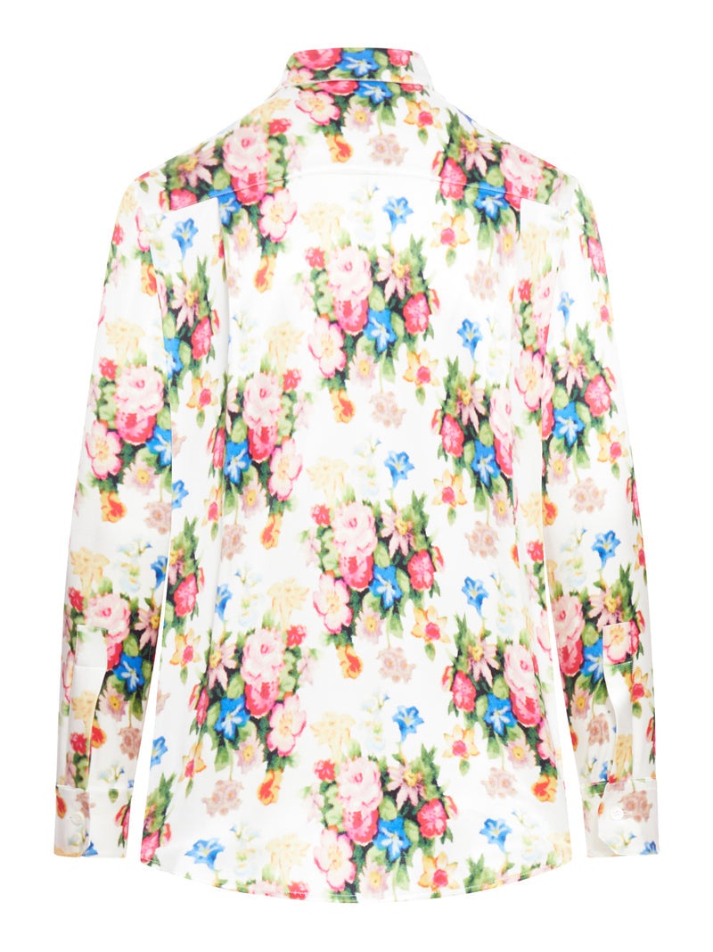 Loewe Women Flower Print Shirt