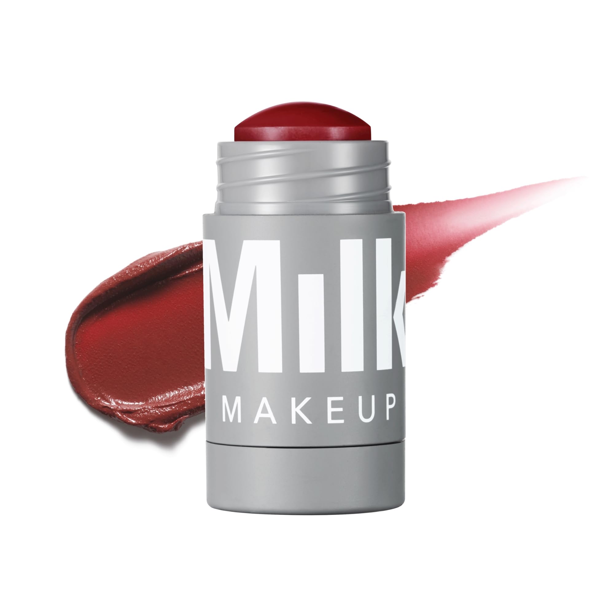 Milk Makeup Lip + Cheek Stick – Multi-Use Cream Blush + Lip Color with Mango Butter, Avocado Oil + Apricot Oil – Hydrating, Buildable, Long-Lasting, Vegan Formula – Smirk, 0.21 oz